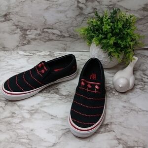IN-N-OUT BURGER Kids Unisex Black Drink Cup Shoes Slip-on Kids 5/Women 6.5